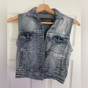 Wallflower Denim Vest